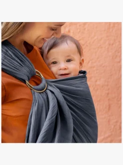 Bæreseler, Strækvikler & Bærestole|Moby Ringslynge, Flint Grå