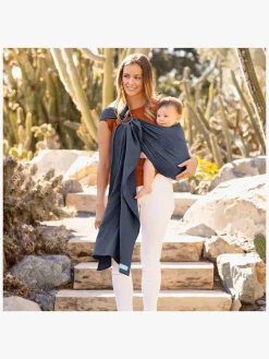 Bæreseler, Strækvikler & Bærestole|Moby Ringslynge, Flint Grå