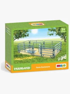 Mojo Legetøjsfigurer-Farmland Dyreindhegning 7 Dele