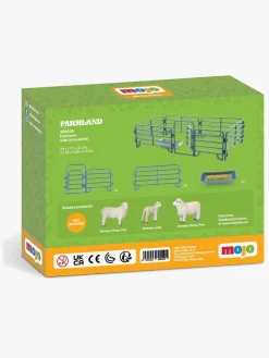 Mojo Legetøjsfigurer-Farmland Dyreindhegning 7 Dele