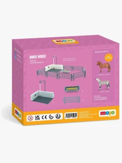 Mojo Legetøjsfigurer-Farmland Hestebad Legesæt 10 Dele