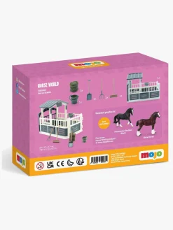 Legetøjsfigurer|Mojo Farmland Hesteboks 6 Dele