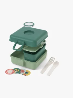 Spisetid|Monbento Snacky Bento Madkasse, Green Forest