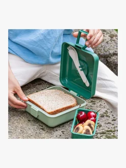 Spisetid|Monbento Snacky Bento Madkasse, Green Forest