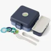 Monbento Spisetid-Snacky Bento Madkasse, Blue infinity