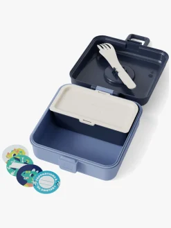 Monbento Spisetid-Snacky Bento Madkasse, Blue infinity
