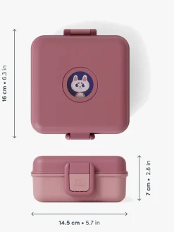 Spisetid|Monbento Snacky Bento Madkasse, Pink Blush