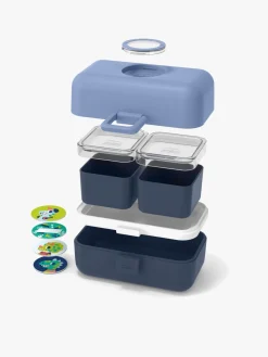 Spisetid|Monbento Tresor Bento Madkasse, Blue infinity