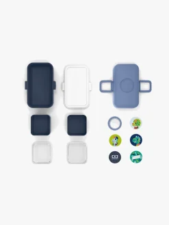 Spisetid|Monbento Tresor Bento Madkasse, Blue infinity