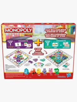 Hasbro Spil & Puslespil-Monopoly Junior 2 spil i 1
