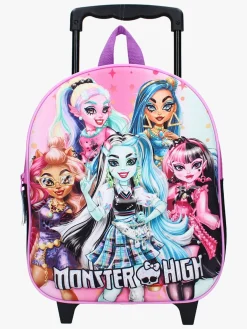 Børn MonsterHigh Tasker-Monster High 3D Trolley Rygsæk The Boo Crew, Sort