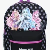 Tasker|MonsterHigh Monster High Rygsæk Feeling Fierce, Sort