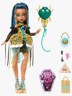MonsterHigh Dukker & Bamser-Monster High Scary Sweet Birthday Cleo Dukke