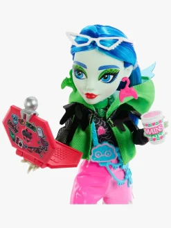 Dukker & Bamser|MonsterHigh Monster High Skulltimate Secrets Neon Frights Dukke Ghoulia Yelps
