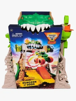 MonsterJam Legetøjsbiler & -Fartøjer-Monster Jam Mini Jams Dungeon of Doom 1:87 Legesæt