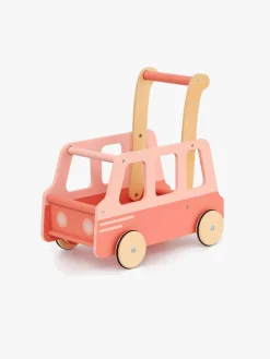 Babylegetøj|MooverToys Moover Toys Gåvogn School Bus, Pink
