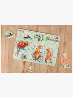 Spil & Puslespil|MammaMu Mor Muh og Krage Knoppuslespil