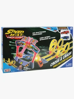 MotorMax Legetøjsbiler & -Fartøjer-Speedway Cross & Crash Racerbane