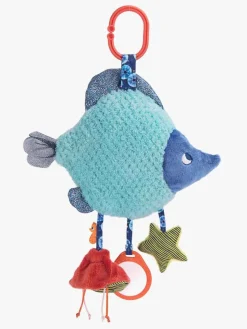 Babylegetøj|MoulinRoty Moulin Roty Les Aventures de Paulie Aktivitetslegetøj, Blue Fish