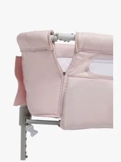 Børnesenge & Tilbehør|Moweo ALEX Bedside Crib, Pink Lyserød