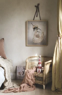 Interiør|MrsMighetto Mrs Mighetto Plakat Dear Swan 40x50 Flerfarvet