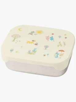 Spisetid|Mumin Mumitroldene 80 Madkasse Plademetal, Beige