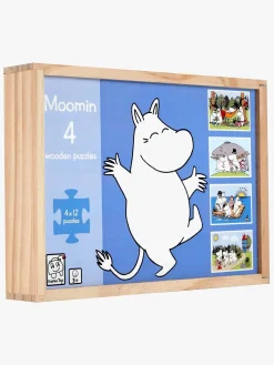 BarboToys Spil & Puslespil-Mumitroldene 4 Træpuslespil 4x12 Brikker