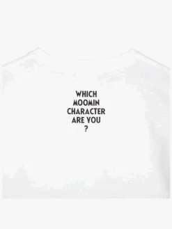 Overdele|Mumin Mumitroldene Karakter Erik T-shirt, Hvid