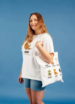 Tasker|Mumin Mumitroldene Karakter  Øko Stoftaske, Hvid