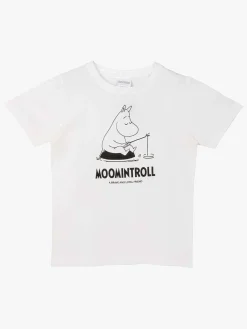 Børn Mumin Overdele-Mumitroldene Karakter Mumitroldene T-shirt, Hvid