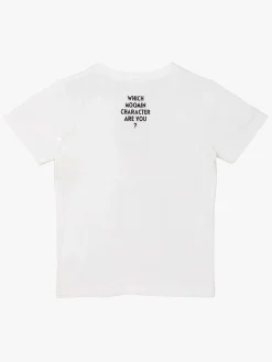 Overdele|Mumin Mumitroldene Karakter Sniff T-shirt, Hvid