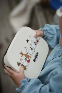 Spisetid|Mumin Mumitroldene Madkasse Plademetal, Familien Beige