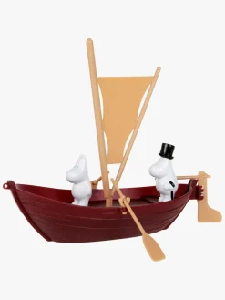 Legetøjsbiler & -Fartøjer|Mumin Mumitroldene fars Sejlbåd med 2 Figurer