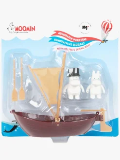 Legetøjsbiler & -Fartøjer|Mumin Mumitroldene fars Sejlbåd med 2 Figurer