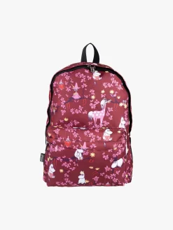 Børn Mumin Tasker-Mumitroldene Nipsu 2 Rygsæk Klatretræ 15L, Burgundy