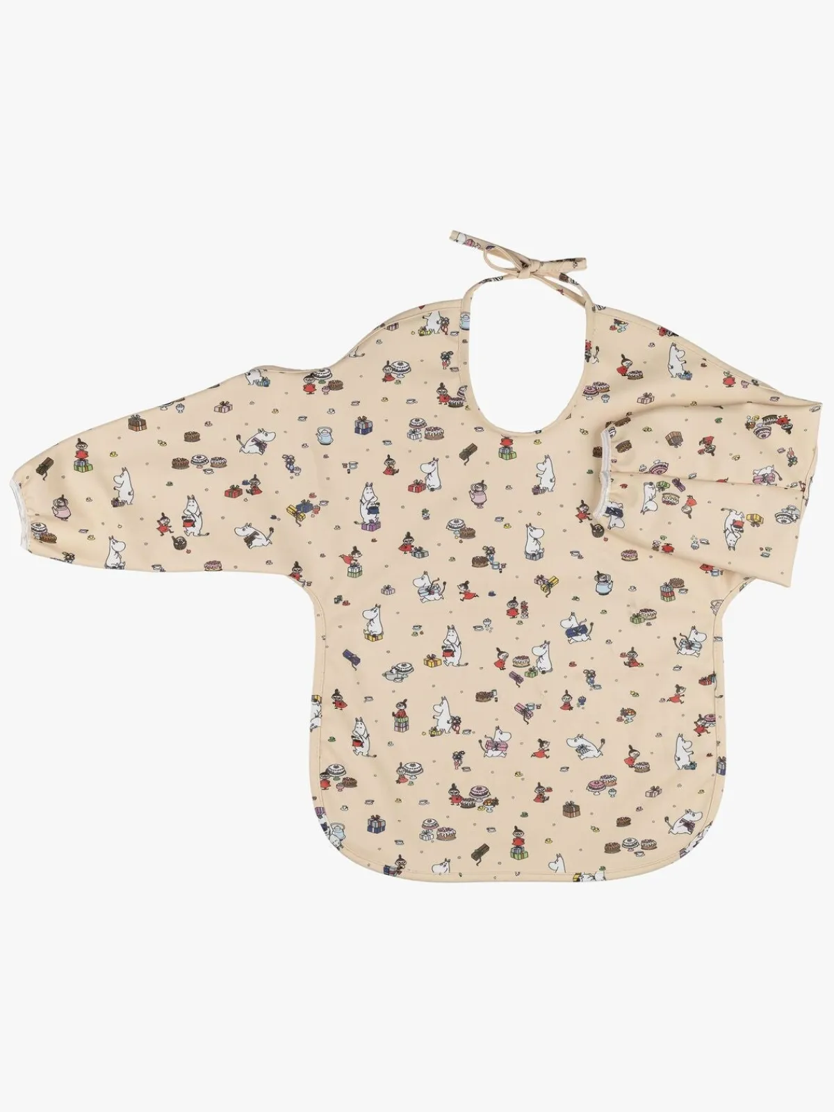 Spisetid|Mumin Mumitroldene Picnic Langærmet Hagesmæk