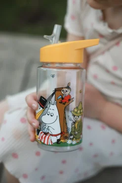 Mumin Spisetid-Mumitroldene Skærgård Drikkedunk i Plastik, Gul