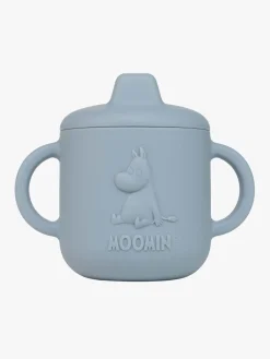 Mumin Spisetid-Mumitroldene Spisesæt Silikone, Sky Blue