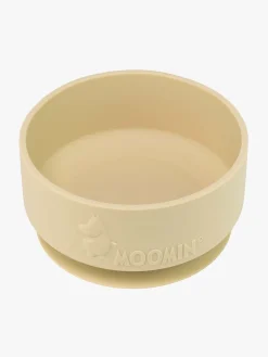 Spisetid|Mumin Mumitroldene Spisesæt Silikone, Latte Brown Brun