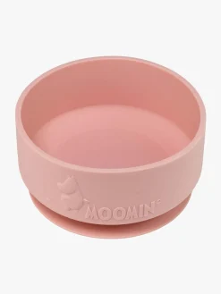 Mumin Spisetid-Mumitroldene Spisesæt Silikone, Rosehip Pink