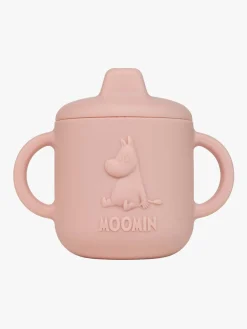 Mumin Spisetid-Mumitroldene Spisesæt Silikone, Rosehip Pink