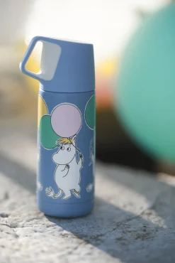 Spisetid|Mumin Mumitroldene Termokande 350ml Festligheder Lilla/Flerfarvet