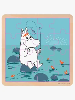 Spil & Puslespil|BarboToys Mumitroldene Træpuslespil Fiskeri 16 Brikker