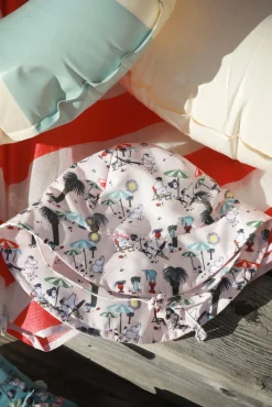 Uv & Strand|Mumin Mumitroldene UV-Sæt Badeble og Solhat, Pink