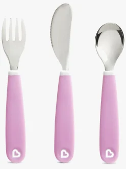 Munchkin Spisetid-Splash Bestik, Lilla