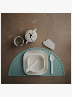 Spisetid|Mushie Bestik, Ivory Hvid