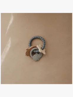 Mushie Babylegetøj-Bidering Space, Blå