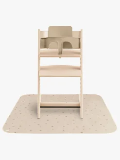 Mushie Højstole & Tilbehør-Gulvbeskyttelse til Højstol, Rainbows