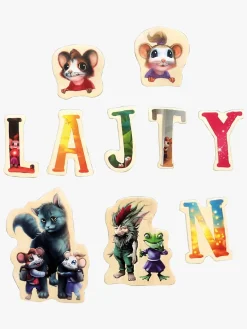 Interiør|MusseHelium Musse & Helium Magnetbogstaver og Figurer 72 Stk.