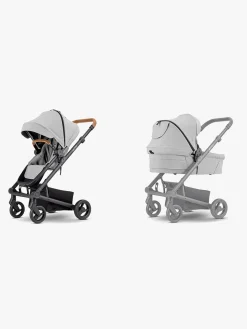 Duo- & Kombivogne|Mutsy Nexo+ Duovogn, Cementgrå Grå